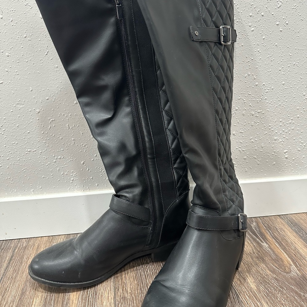 Torrid Black Riding Boots